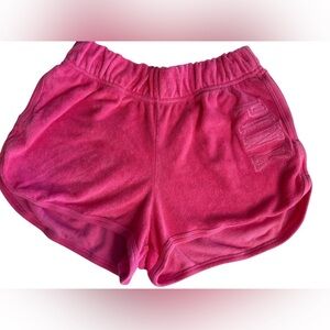 Victoria’s Secret PINK pink terry cloth shorts with pockets size XS